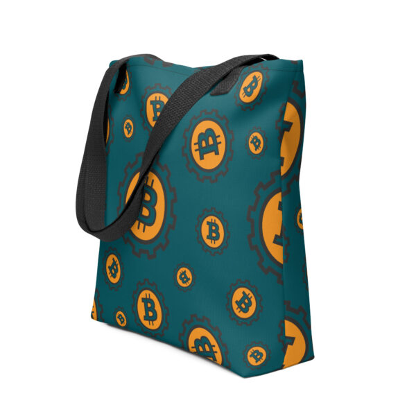 Bitcoin Crypto Print Tote bag - Image 2