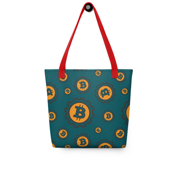 Bitcoin Crypto Print Tote bag - Image 7