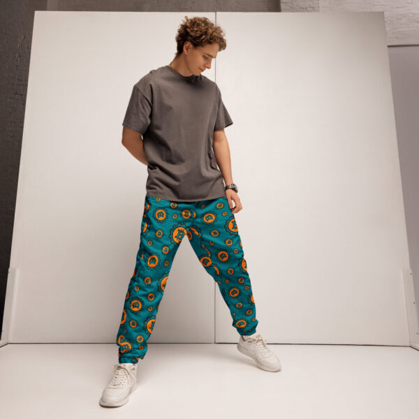 Bitcoin Crypto Print Unisex track pants - Image 3