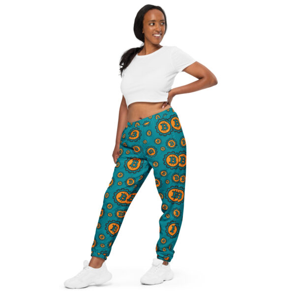 Bitcoin Crypto Print Unisex track pants - Image 10