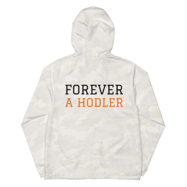 Forever Hodler Bitcoin Shirt Unisex lightweight zip up windbreaker - Image 7