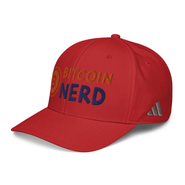 Bitcoin Nerd Adidas Performance Cap - Image 17