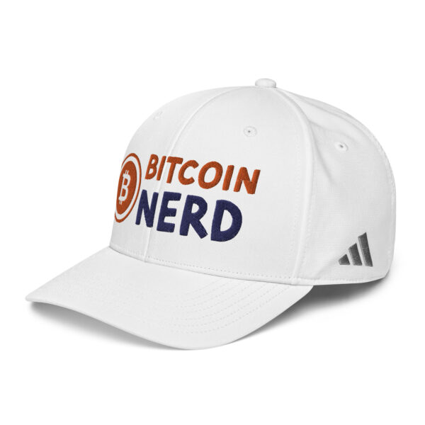 Bitcoin Nerd Adidas Performance Cap - Image 25