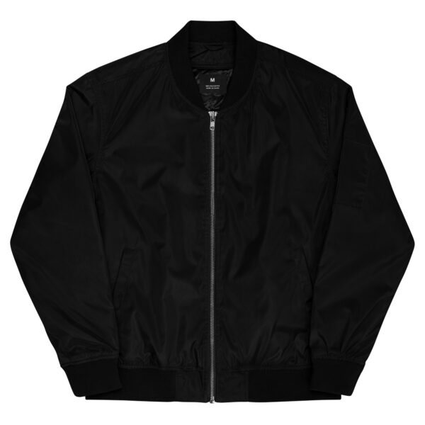 Bitcoin Embroidered Premium Recycled Bomber Jacket - Image 12