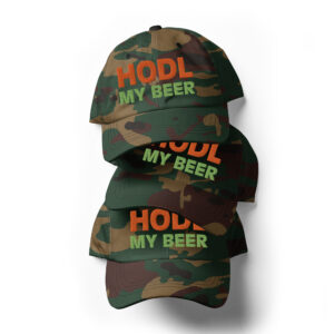 Hodl My Beer Bitcoin Investor Trendy Classic Dad Hat