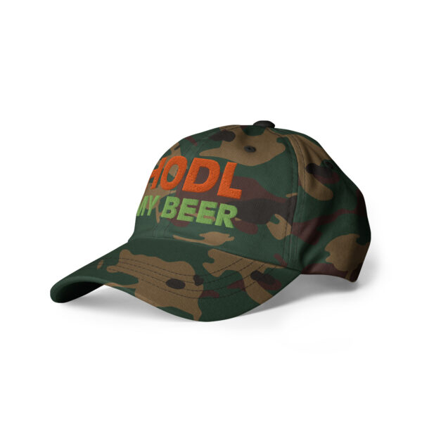 Hodl My Beer Bitcoin Investor Trendy Classic Dad Hat - Image 17