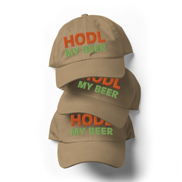 Hodl My Beer Bitcoin Investor Trendy Classic Dad Hat - Image 19