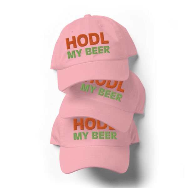 Hodl My Beer Bitcoin Investor Trendy Classic Dad Hat - Image 25