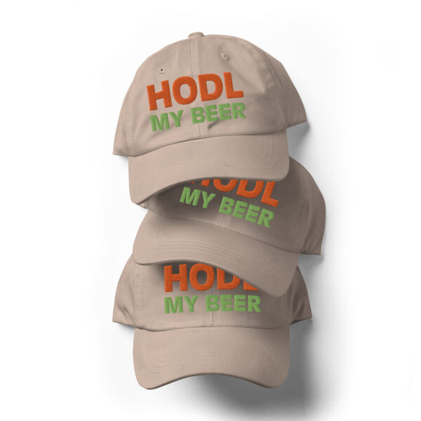 Hodl My Beer Bitcoin Investor Trendy Classic Dad Hat - Image 22