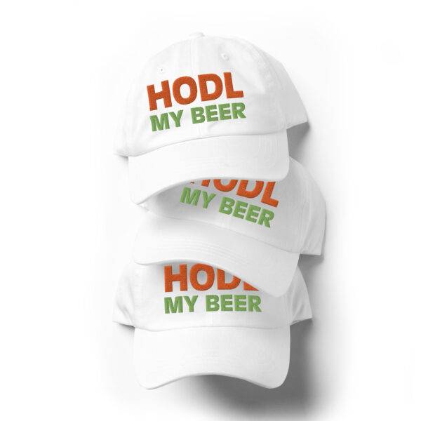 Hodl My Beer Bitcoin Investor Trendy Classic Dad Hat - Image 31