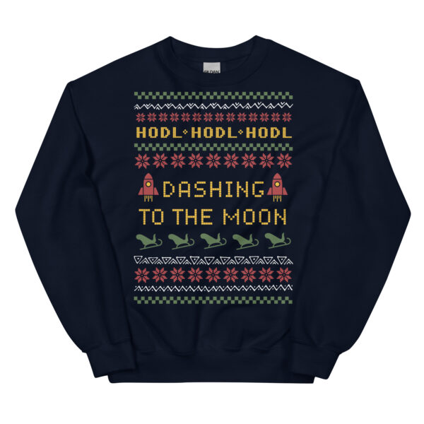 Bitcoin To The Moon Unisex Sweatshirt