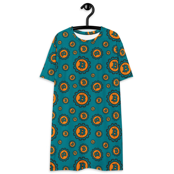 Bitcoin Women’s T-shirt dress - Image 5