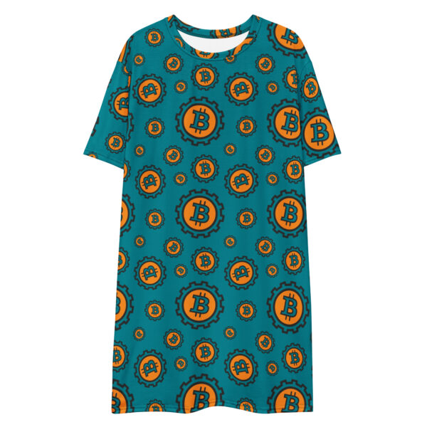 Bitcoin Women’s T-shirt dress - Image 6