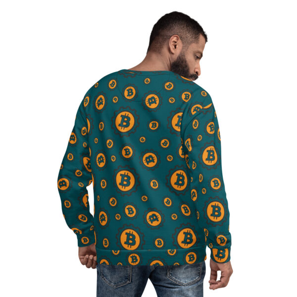 Bitcoin Print Unisex Sweatshirt - Image 2