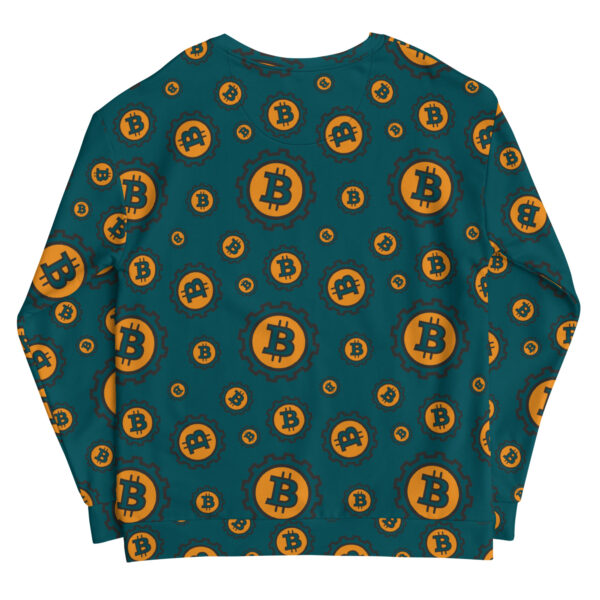 Bitcoin Print Unisex Sweatshirt - Image 7