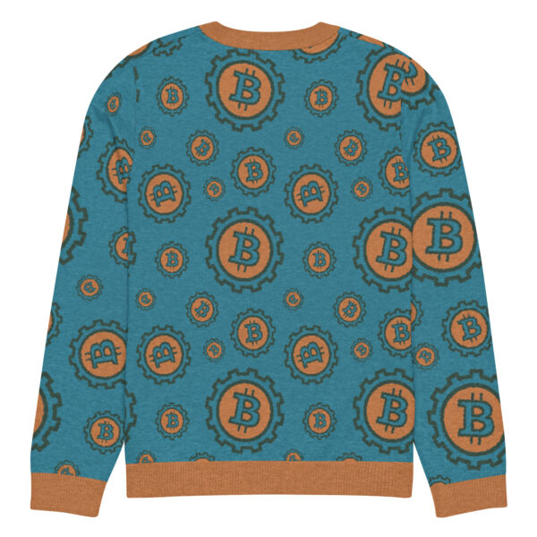 Bitcoin Knitted crew neck sweater - Image 18