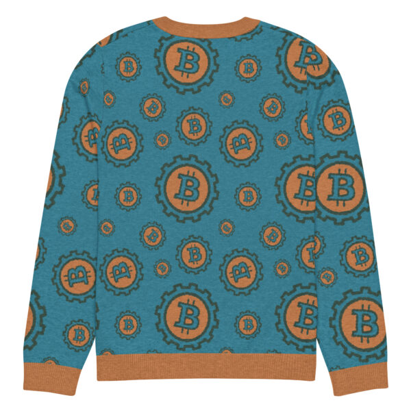 Bitcoin Knitted crew neck sweater - Image 12