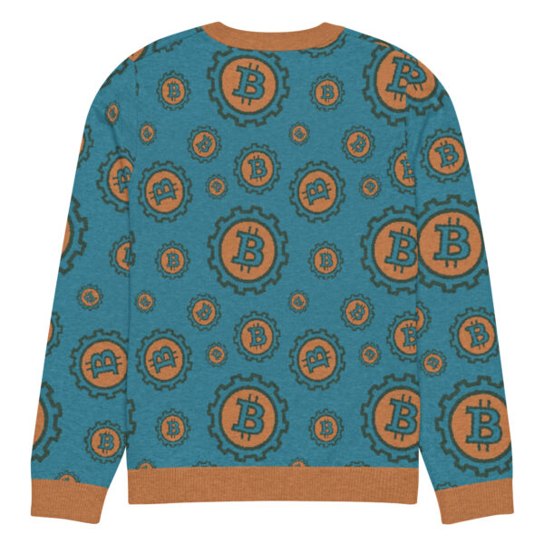 Bitcoin Knitted crew neck sweater - Image 14