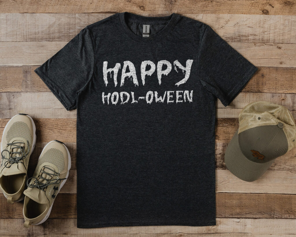 Gildan 64000 Dark HeatherHappy Hodlow