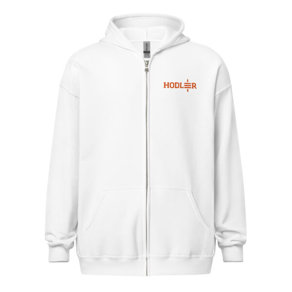 Hodler Embroidered Unisex Heavy Blend Zip Hoodie - Image 13